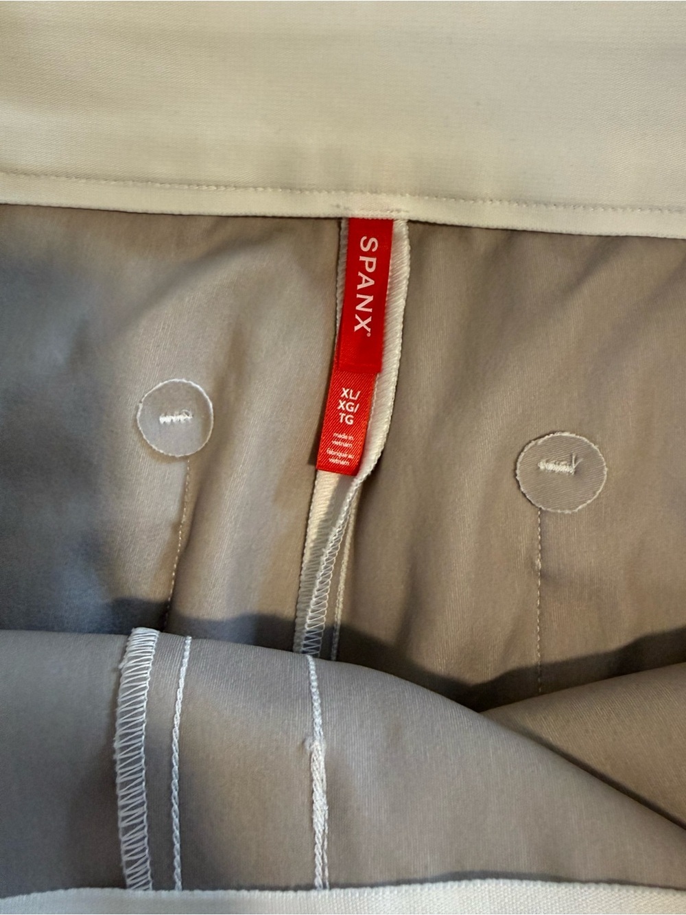 Spanx Kick Flare Pant Women's Size XL Tall Classic White NWT - Picture 4 of 6
